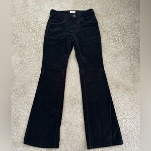 Pilcro by Anthropologie black corduroy pants, like new!